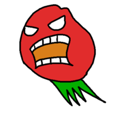 loose character of strawberry sticker #3388500