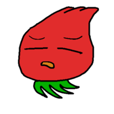 loose character of strawberry sticker #3388503