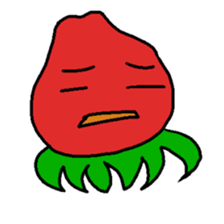 loose character of strawberry sticker #3388504