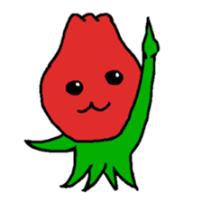 loose character of strawberry sticker #3388505