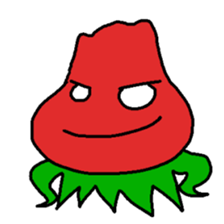 loose character of strawberry sticker #3388507