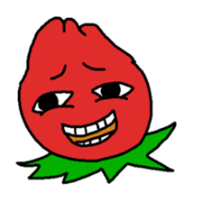 loose character of strawberry sticker #3388510
