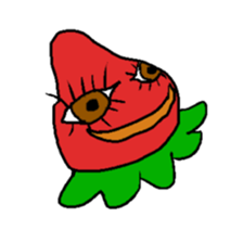 loose character of strawberry sticker #3388511