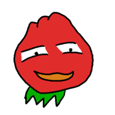 loose character of strawberry sticker #3388512