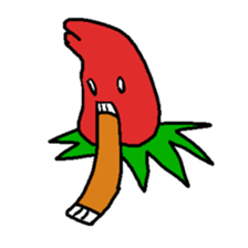 loose character of strawberry sticker #3388516