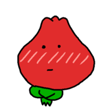 loose character of strawberry sticker #3388520