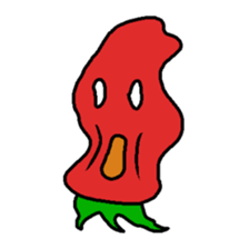 loose character of strawberry sticker #3388524