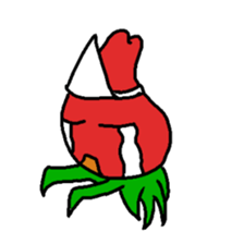 loose character of strawberry sticker #3388527