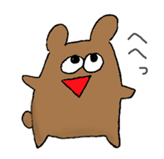 kanao & friends sticker #3388725