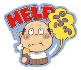 oyaji's gag stickers sticker #3388758