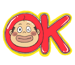 oyaji's gag stickers sticker #3388767