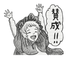 Graffiti of the notebook sticker #3389097