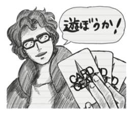 Graffiti of the notebook sticker #3389103