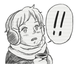 Graffiti of the notebook sticker #3389113