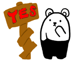 Tights-kuma sticker #3389424