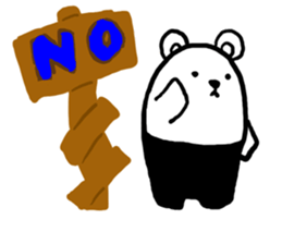 Tights-kuma sticker #3389425