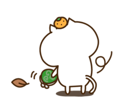 The New Year sticker of a cat sticker #3389708