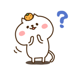 The New Year sticker of a cat sticker #3389719