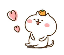 The New Year sticker of a cat sticker #3389721