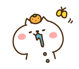 The New Year sticker of a cat sticker #3389728