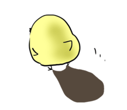 A cute chick sticker #3389772