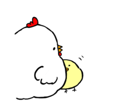 A cute chick sticker #3389775