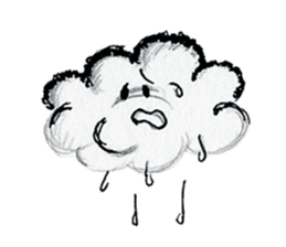 "Nohopon" of clouds sticker #3390229