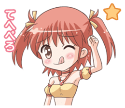 The Sticker of a fantasy "MOE" character sticker #3390892