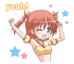 The Sticker of a fantasy "MOE" character sticker #3390897