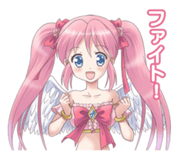 The Sticker of a fantasy "MOE" character sticker #3390899