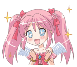 The Sticker of a fantasy "MOE" character sticker #3390902