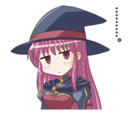 The Sticker of a fantasy "MOE" character sticker #3390920