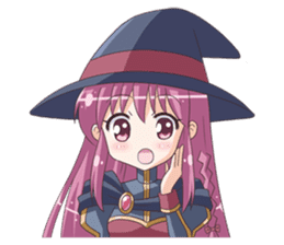 The Sticker of a fantasy "MOE" character sticker #3390924