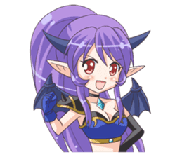 The Sticker of a fantasy "MOE" character sticker #3390926