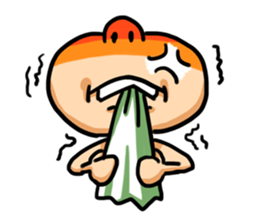 a mouth man sticker #3391115