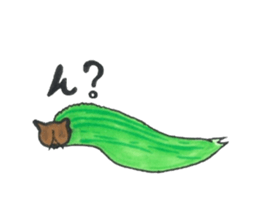 I love a green caterpillar sticker #3391391