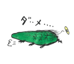 I love a green caterpillar sticker #3391393