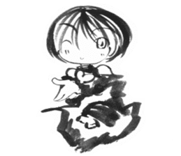 cuteblack06 sticker #3391775