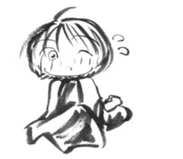 cuteblack06 sticker #3391776