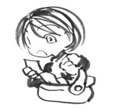 cuteblack06 sticker #3391777