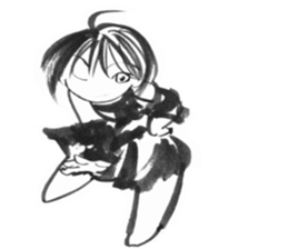 cuteblack06 sticker #3391779