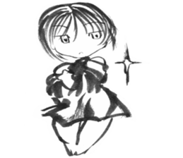 cuteblack06 sticker #3391784