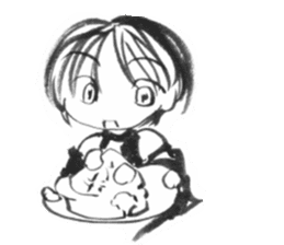 cuteblack06 sticker #3391786