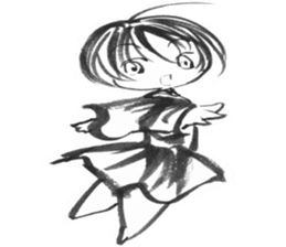 cuteblack06 sticker #3391788