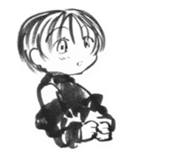 cuteblack06 sticker #3391789