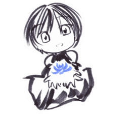 cuteblack06 sticker #3391793