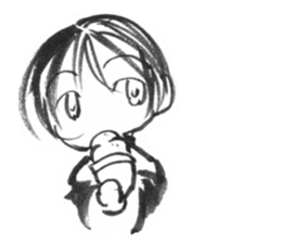 cuteblack06 sticker #3391797