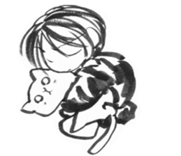 cuteblack06 sticker #3391801