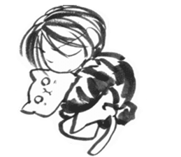 cuteblack06 sticker #3391801