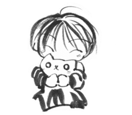 cuteblack06 sticker #3391804